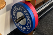 Набор обрезиненных дисков DESIRE FITNESS FW004 5-20 кг
