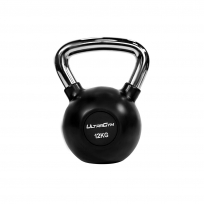 Гири обрезиненные с хромированной рукояткой ULTRAGYM UG-AS1009 12 кг