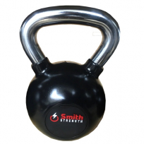 Обрезиненная гиря со стальной рукояткой SMITH 6 кг