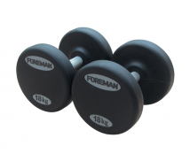  Обрезиненные фиксированные гантели FOREMAN FM/ARD-10KG