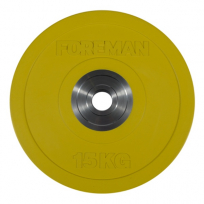  Олимпийский бампированный диск FOREMAN FM/BM-10KG Зелёный