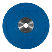  Олимпийский бампированный диск FOREMAN FM/BM-10KG Зелёный
