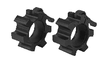 Замок алюминиевый черный для олимпийского грифа HASTTINGS Digger HD61D3-B (пара)
