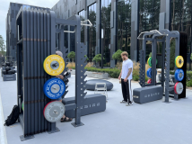 Силовой комплекс со встроенной системой хранения DESIRE FITNESS Gym Portal