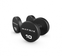 Уретановые гантели MATRIX MAC-04URE-STUDB 4 кг (пара)