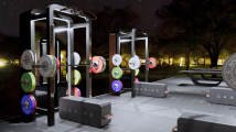 Силовой комплекс со встроенной системой хранения DESIRE FITNESS Gym Portal