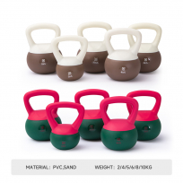 Гиря мягкая BLOOM LB7012/2/WH белый-коричневый (2 кг)